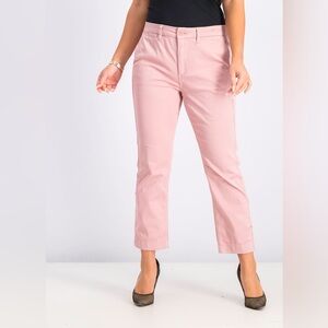 J.CREW “SLIM BOYFRIEND” light weight chino in light pink size 28P